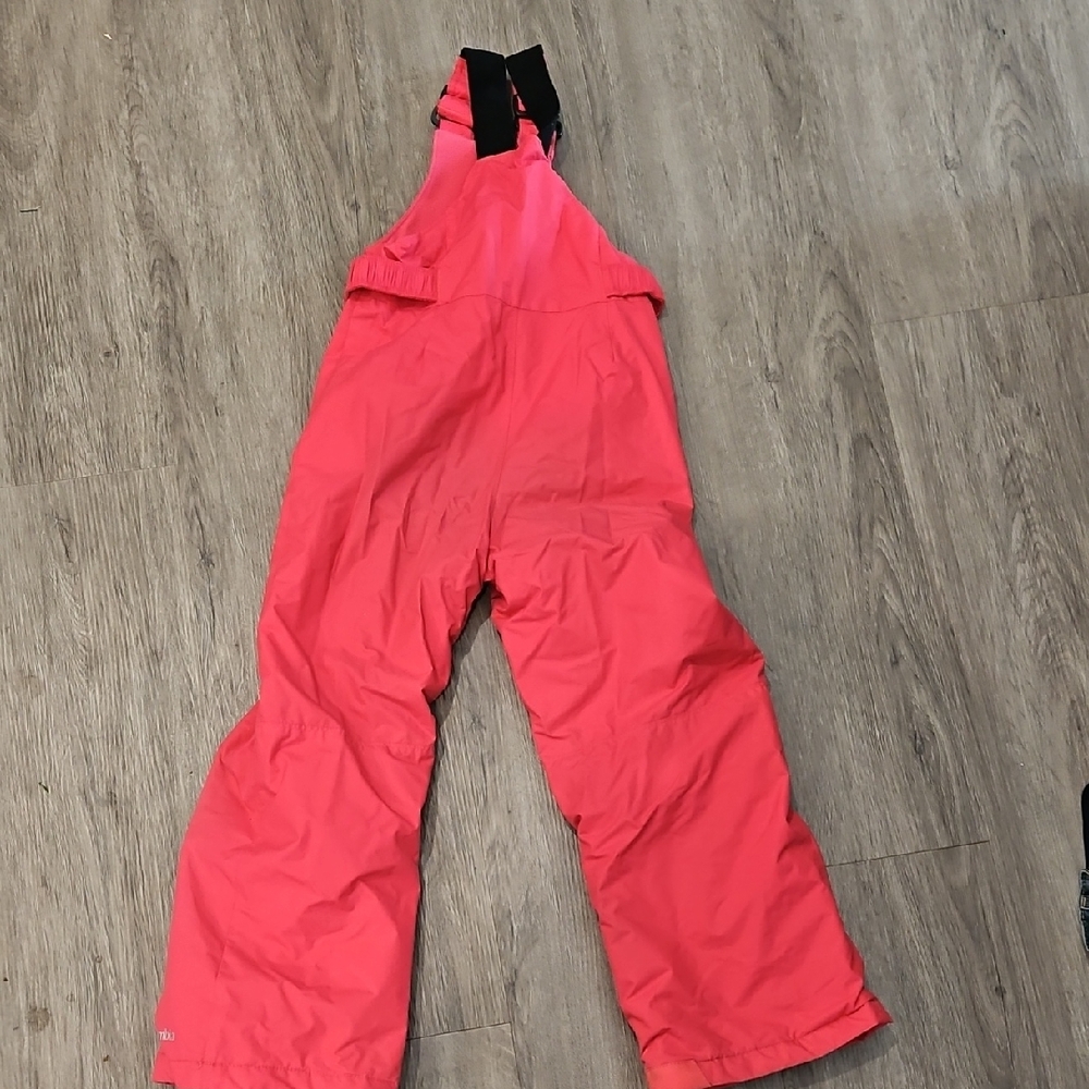 Pink Snow Bib Overalls